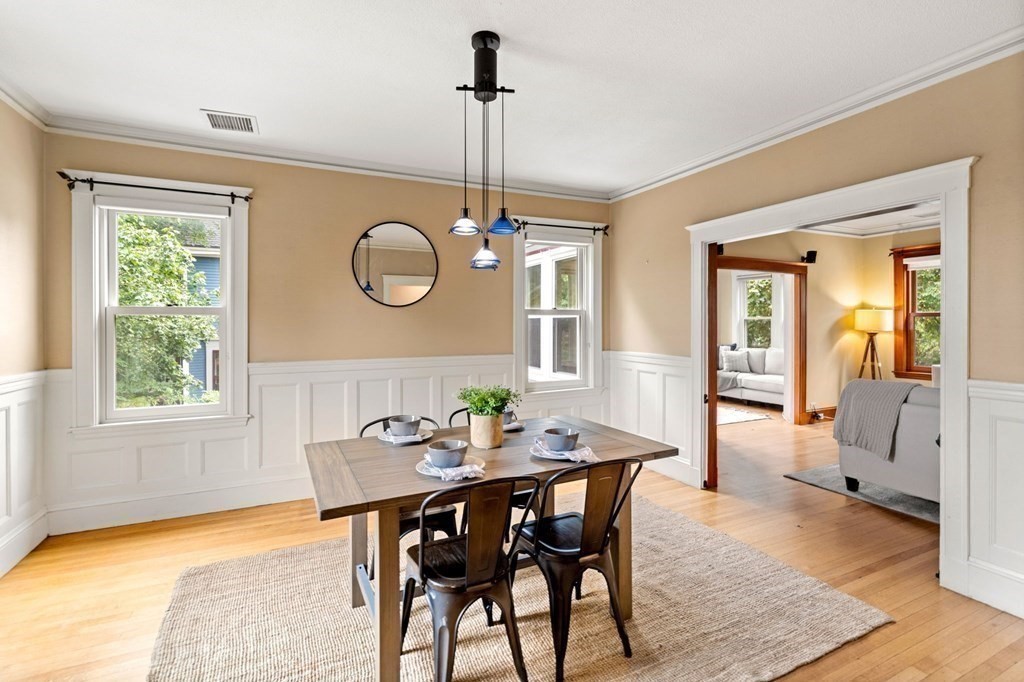 46 Gardner Road, Unit 2 Brookline, MA 02445 - Photo 12 of 38 a dining room with furniture and window