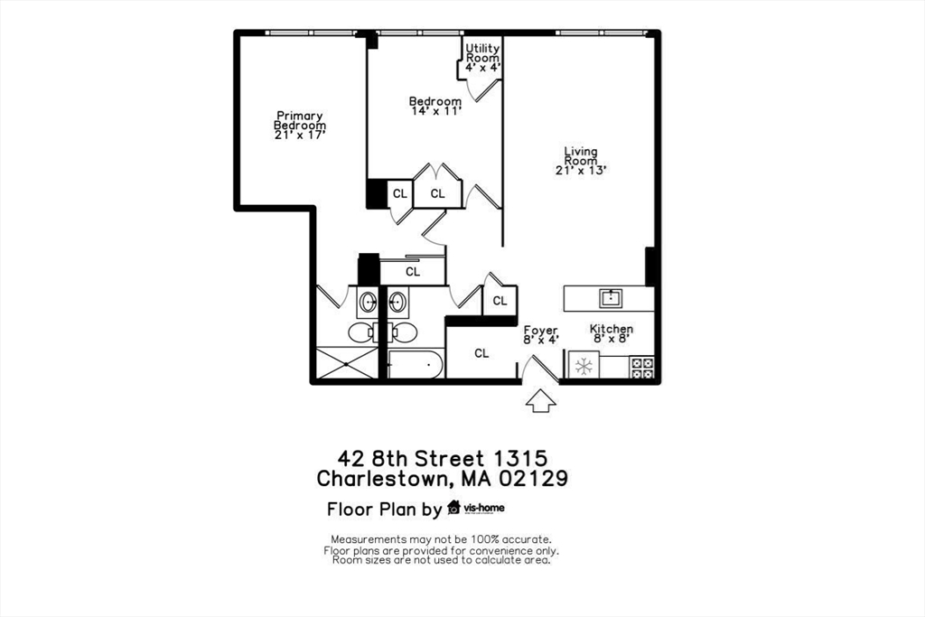 42 8th Street, Unit 1315 Boston, MA 02129 - Photo 10 of 20 unknown