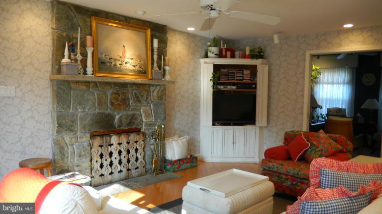 15029 Butterchurn Lane Silver Spring, MD 20905 - Photo 24 of 30 FAMILY ROOM WITH FIREPLACE, BUILT-IN CONSOLE