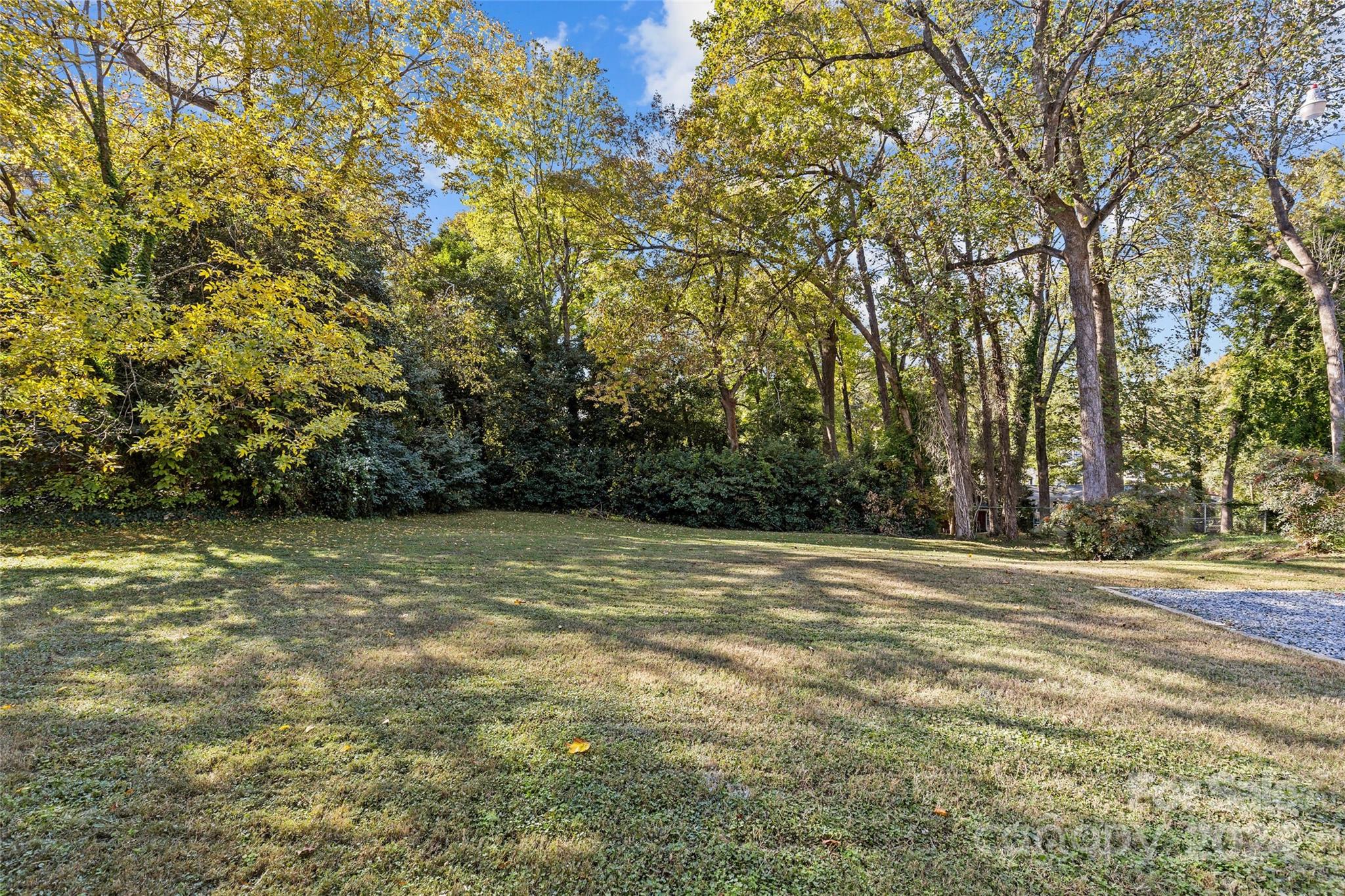 1639 Merry Oaks Road Charlotte, NC 28205 - Photo 42 of 47 a view of a field with trees in the background