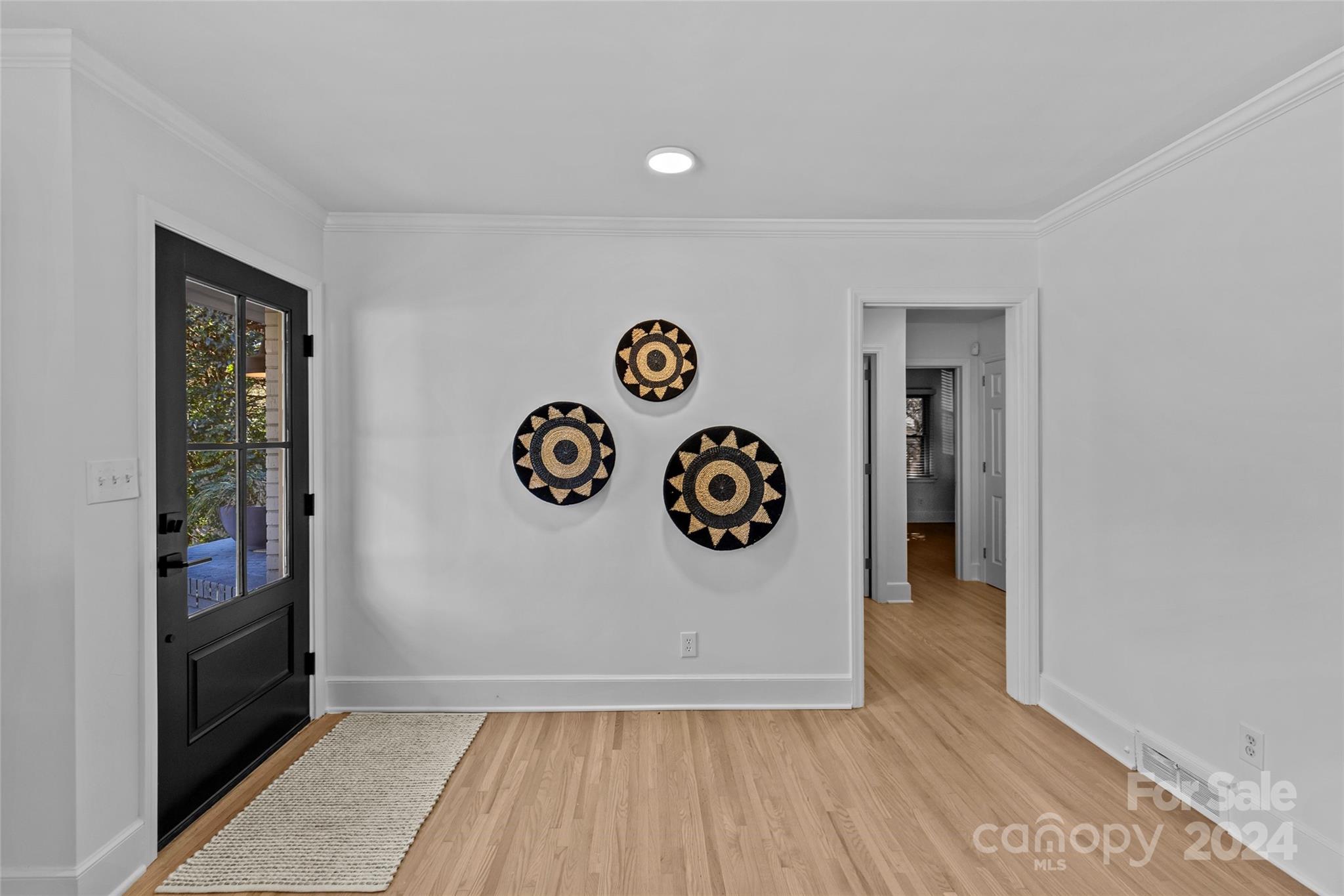 1639 Merry Oaks Road Charlotte, NC 28205 - Photo 6 of 47 a view of wooden floor in a room