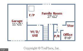 116 Doncaster Road Joppa, MD 21085 - Photo 29 of 30 Lower Level Floor Plan