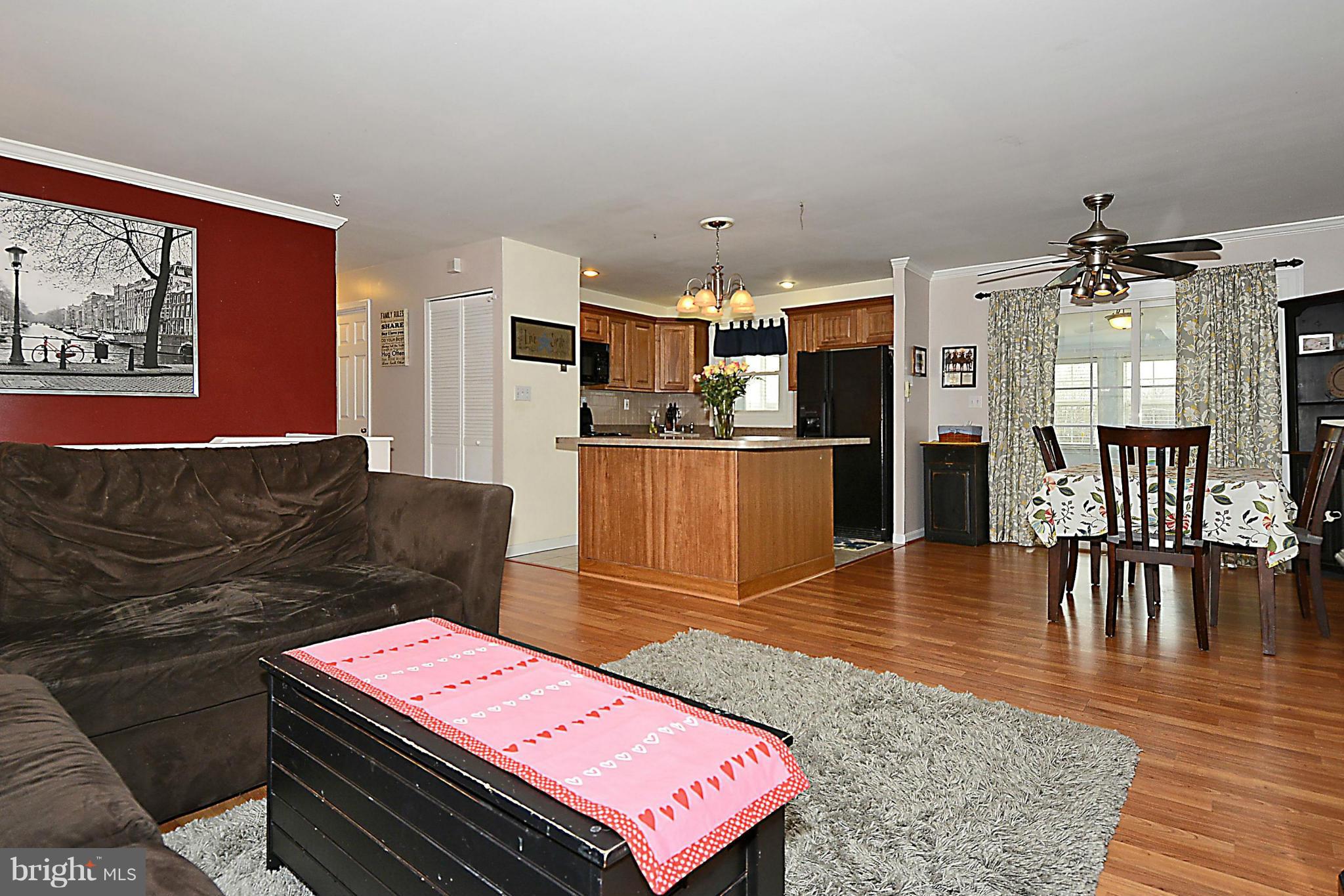 116 Doncaster Road Joppa, MD 21085 - Photo 4 of 30 Living Room open to kitchen and dining room