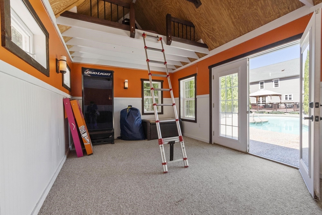 4 Ridge Road Pepperell, MA 01463 - Photo 39 of 42 a view of a room with gym equipment