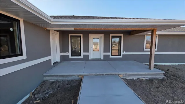a view of a building with entrance