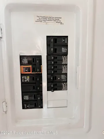 a view of a door with a door