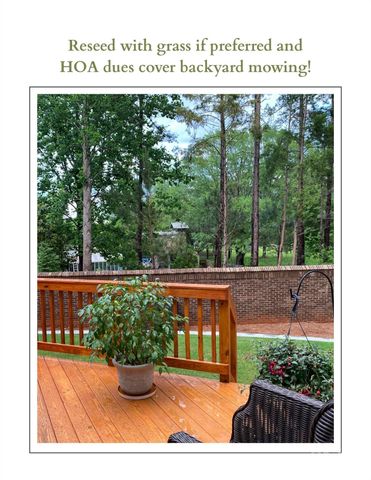 a view of outdoor space with seating area