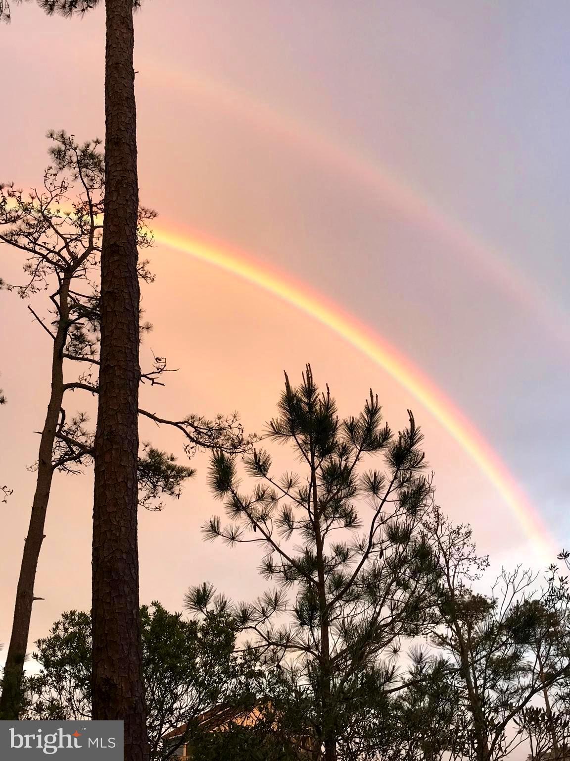 403 Salt Pond Road Bethany Beach, DE 19930 - Photo 11 of 15 Double Rainbow over The Salt Pond