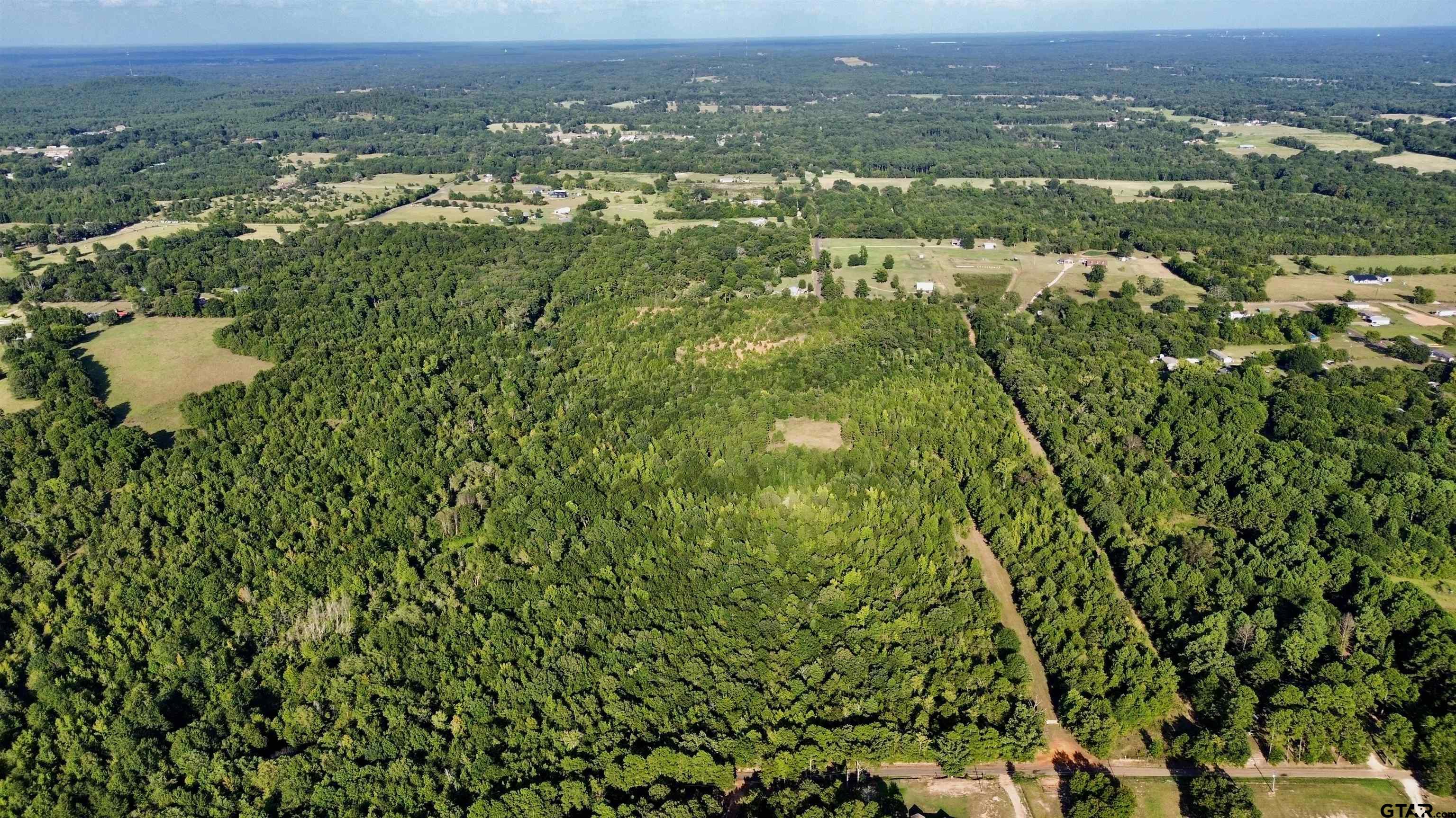 Tbd Silver Spruce Road Gilmer, TX 75645 - Photo 12 of 12 an aerial view of residential houses with outdoor space and trees