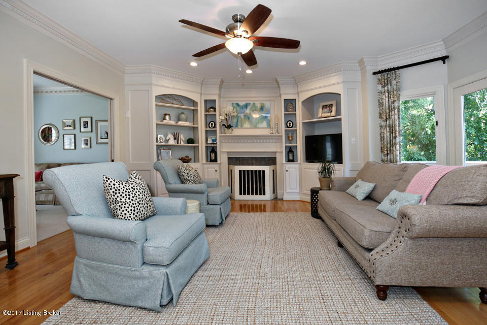 14003 Hickory Ridge Road Louisville, KY 40245 - Photo 23 of 58 Family Room with fireplace and built-ins