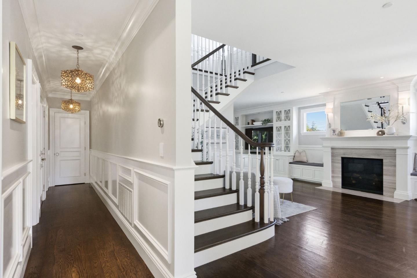 638 Oregon Avenue San Mateo, CA 94402 - Photo 3 of 34 a view of entryway and hall with wooden floor