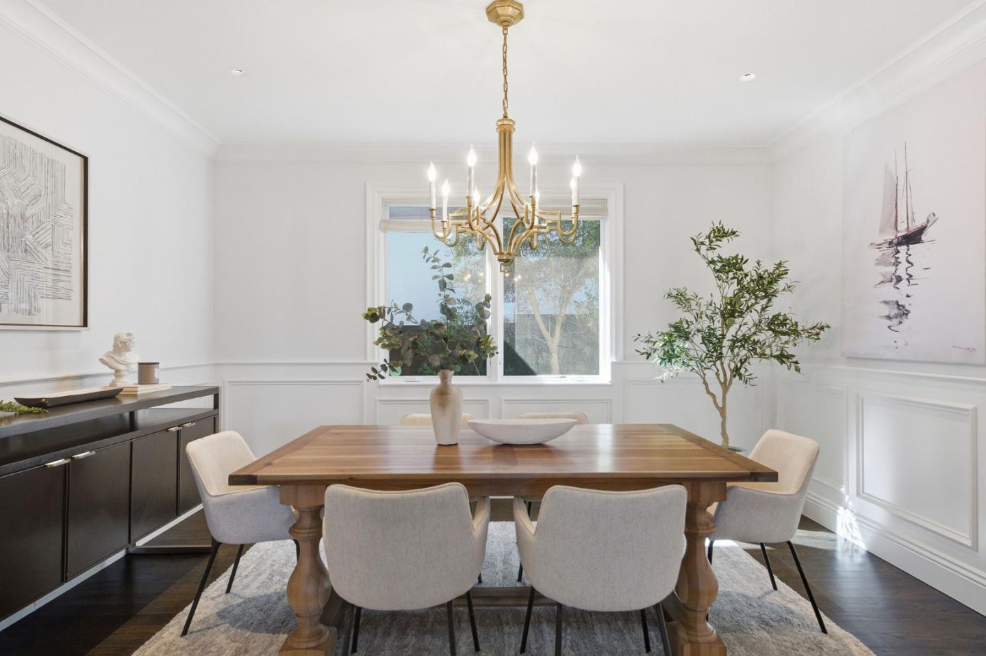 638 Oregon Avenue San Mateo, CA 94402 - Photo 6 of 34 a view of a dining room with furniture window and wooden floor