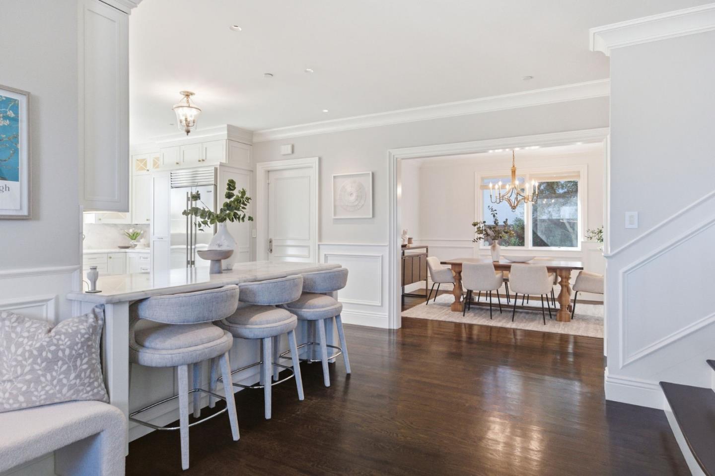638 Oregon Avenue San Mateo, CA 94402 - Photo 7 of 34 a view of a dining room with furniture and wooden floor