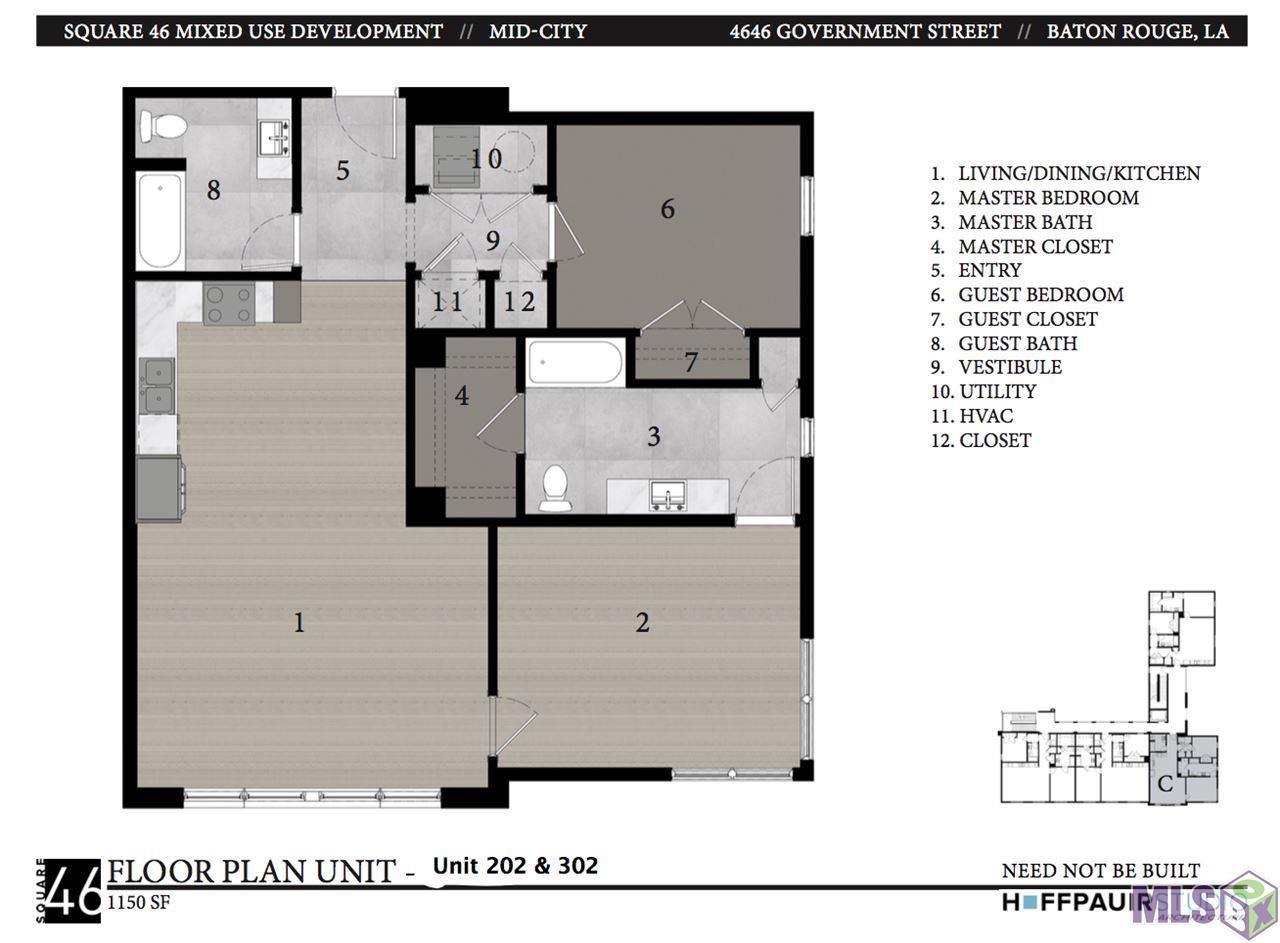 516 Moore Street, Unit 302 Baton Rouge, LA 70806 - Photo 9 of 10