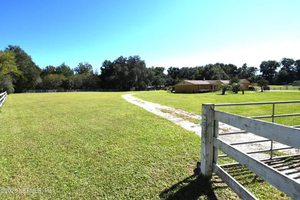 a view of outdoor space and yard