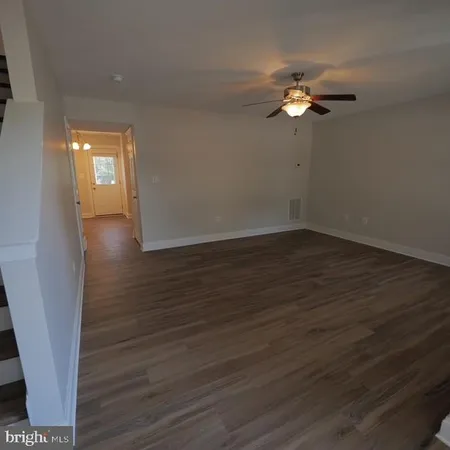 a view of a livingroom with a chandelier
