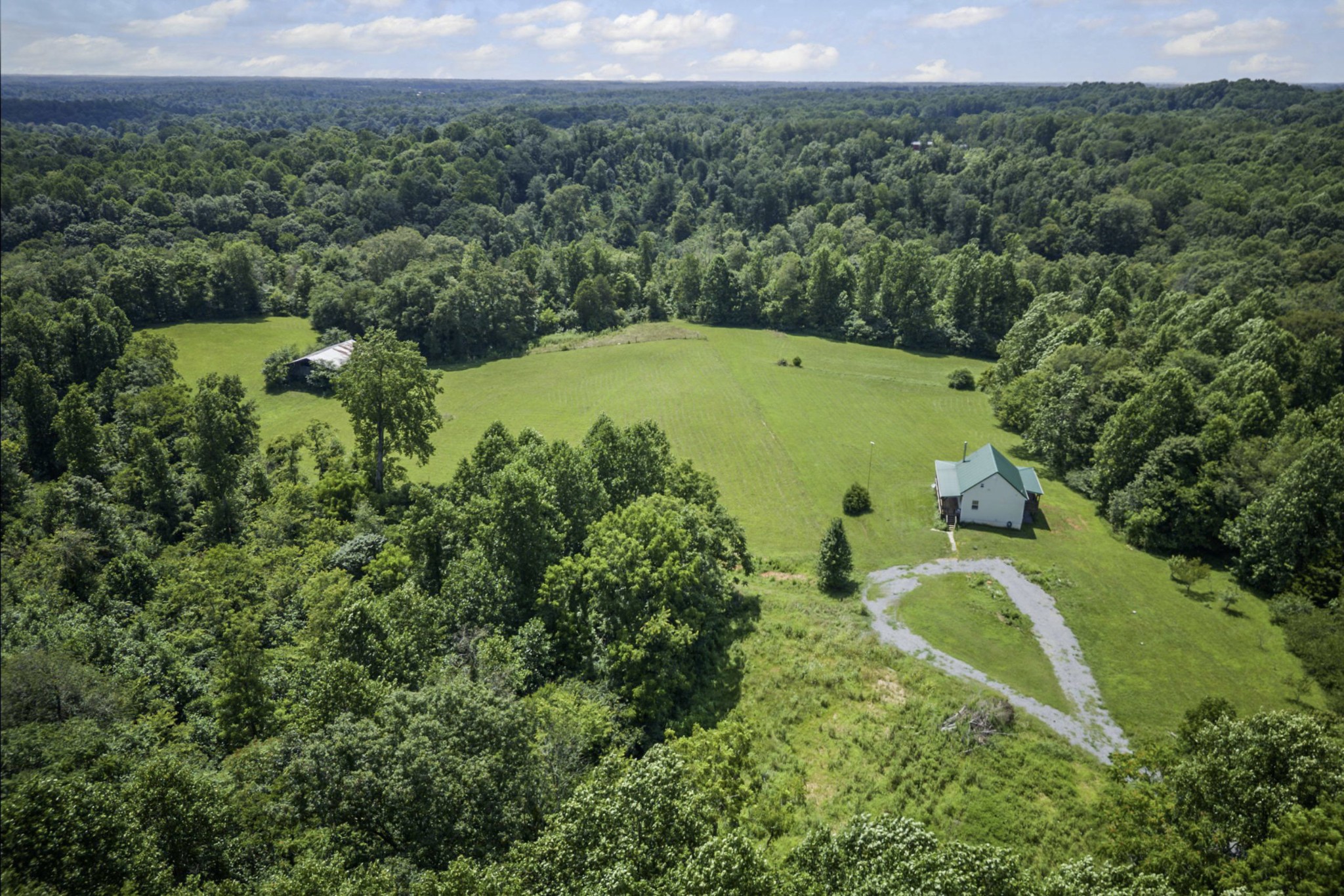 1005 Birdwell Road Red Boiling Springs, TN 37150 - Photo 52 of 59 an aerial view of a house with a yard