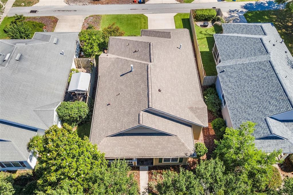 8668 Southwest 77th Avenue Gainesville, FL 32608 - Photo 29 of 29 an aerial view of a house with outdoor space and a patio
