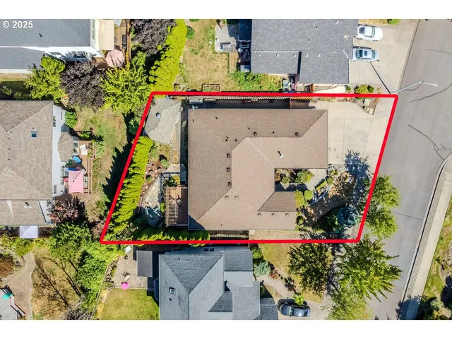 a bird view of building