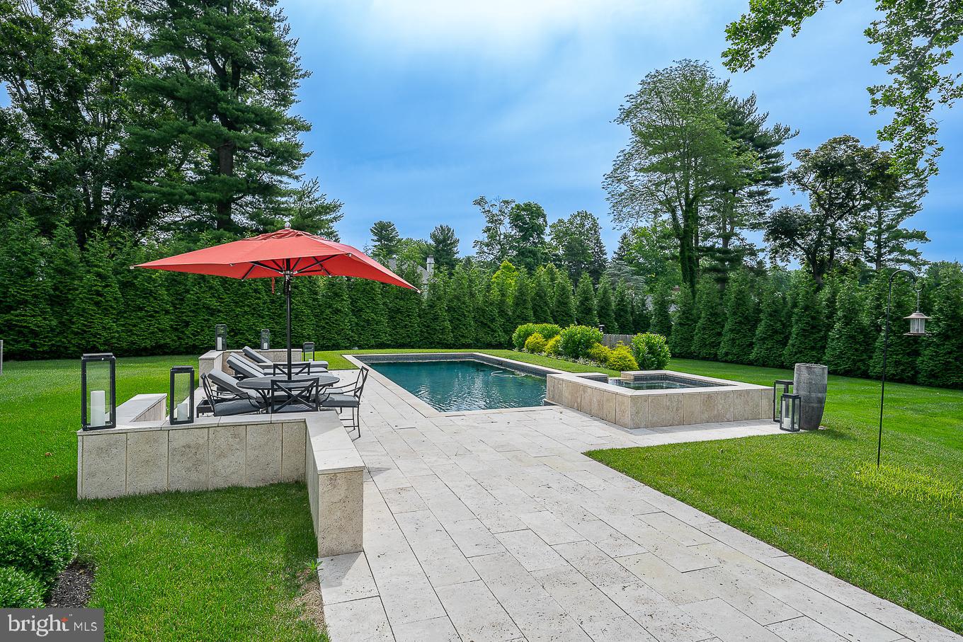 218 Berkley Road Devon, PA 19333 - Photo 55 of 65 Outdoor Privacy