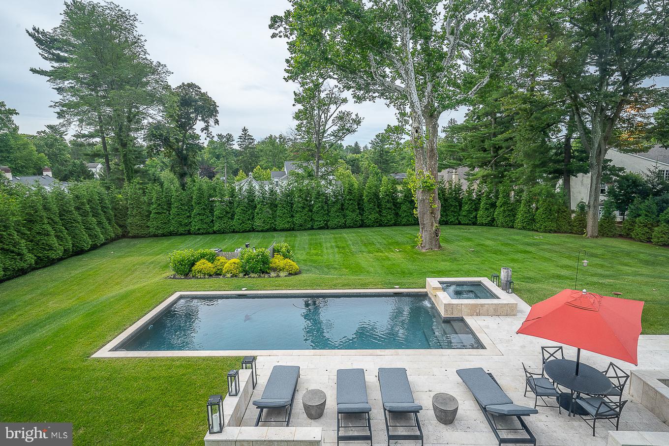 218 Berkley Road Devon, PA 19333 - Photo 8 of 65 View from Conservatory