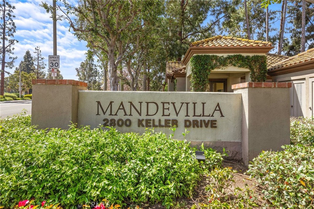 2800 Keller Drive, Unit 262 Tustin, CA 92782 - Photo 2 of 41 a sign on the side of a building