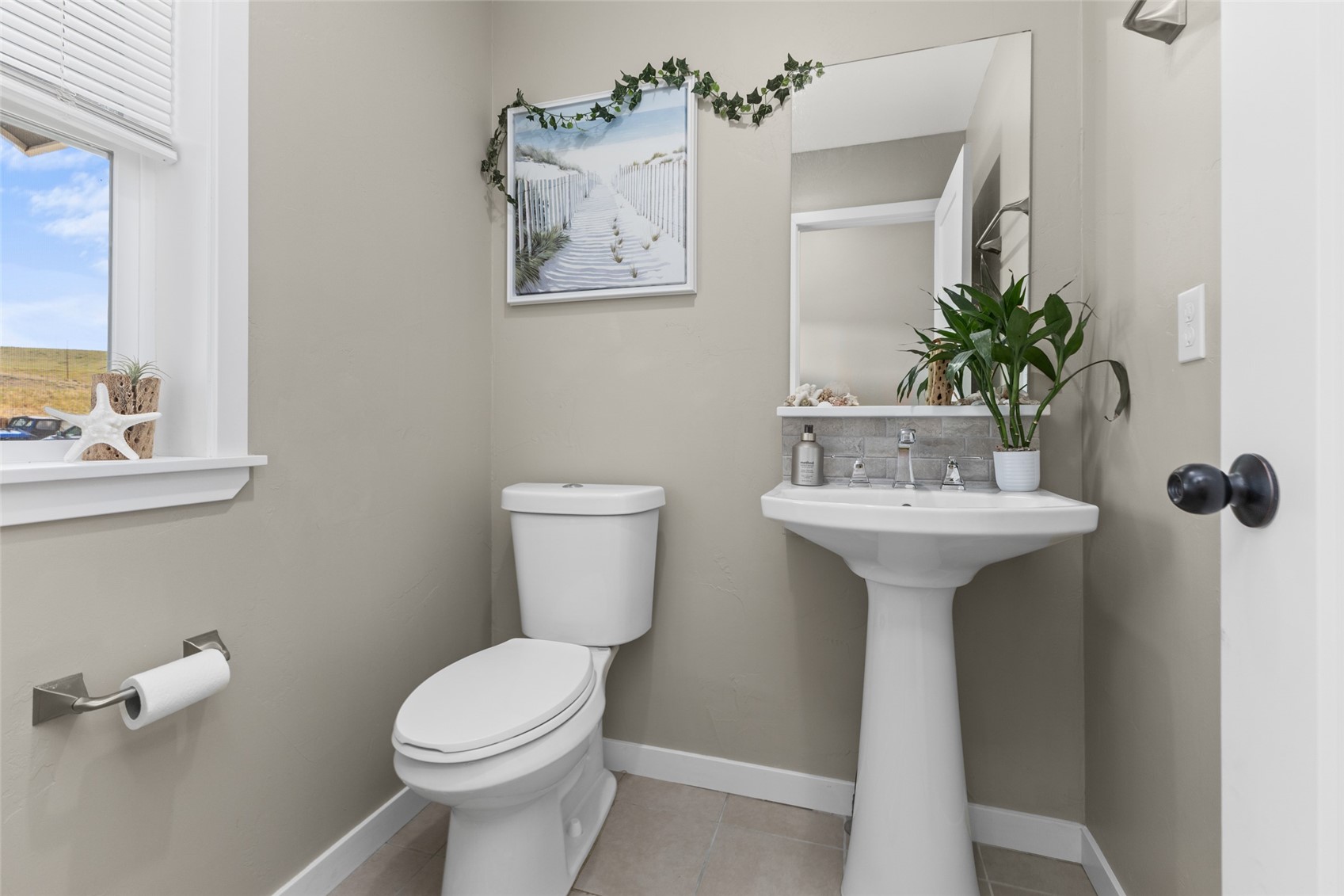 967 Dry Creek Road Hayden, CO 81639 - Photo 23 of 39 Half bath for visiting guests