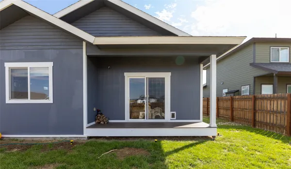 a view of a house with a porch