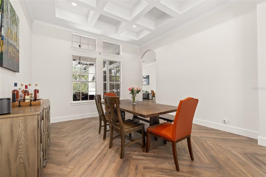 8351 Bowden Way Windermere, FL 34786 - Photo 5 of 71 a view of a dining room with furniture and wooden floor