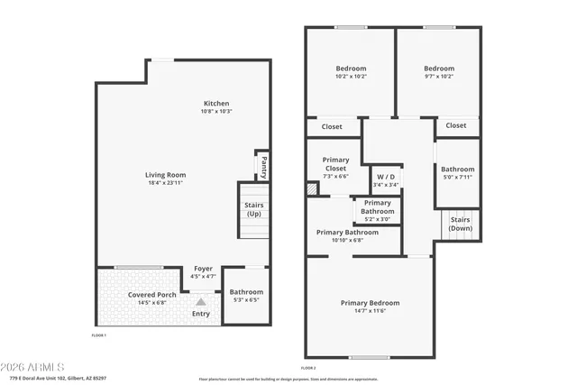 $405,000 | 779 East Doral Avenue, Unit 102, Gilbert, AZ 85297