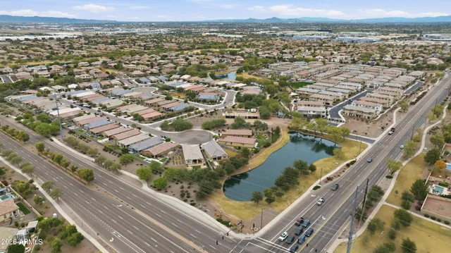 a front view of a building with street