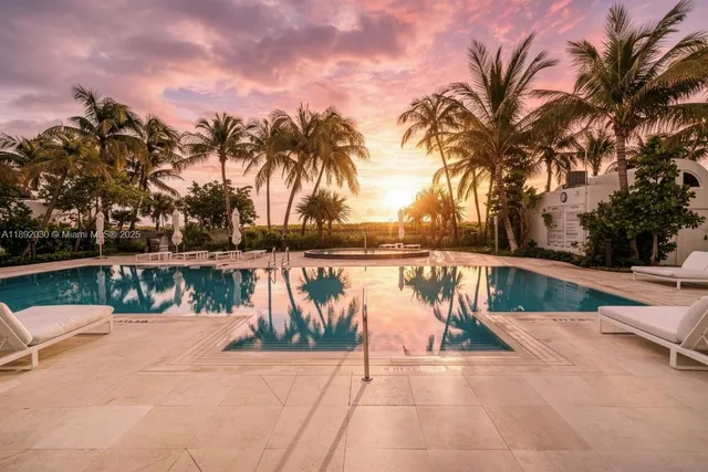 a view of balcony with ocean view