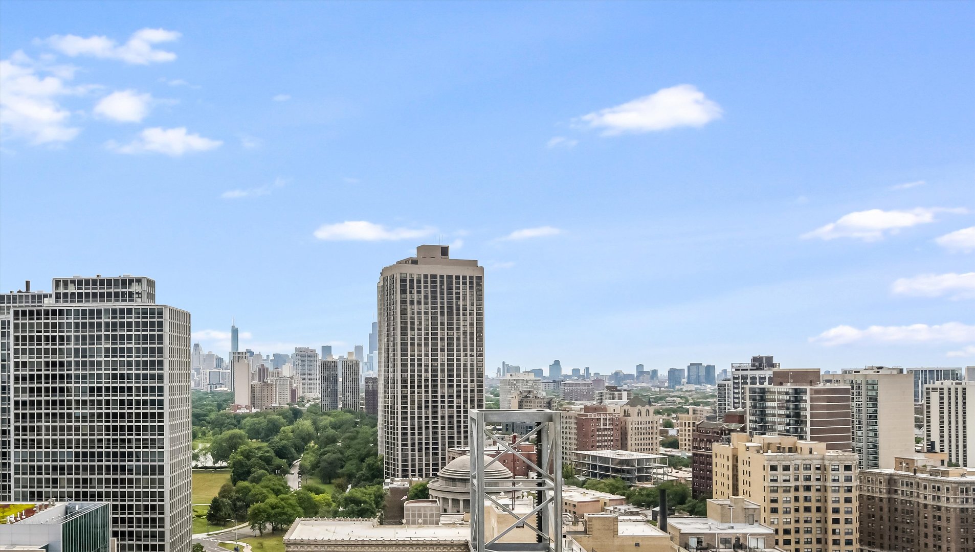 2930 North Sheridan Road, Unit 1111 Chicago, IL 60657 - Photo 25 of 28 a view of a city with tall buildings in the background