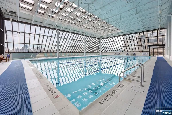 a room with gym equipment