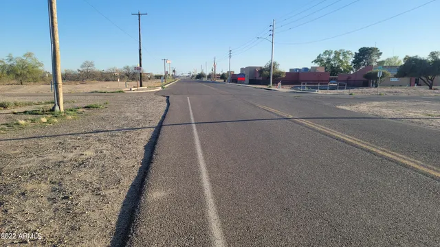 a view of a city street