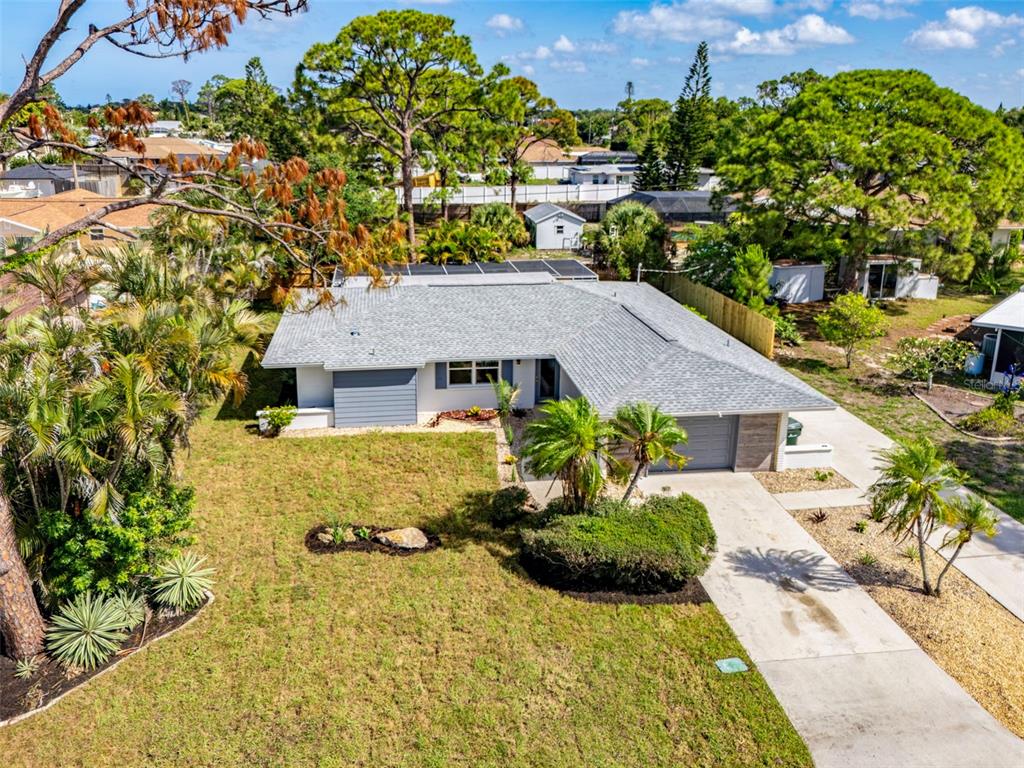 1330 Horizon Road Venice, FL 34293 - Photo 2 of 40 aerial view of a house with a yard