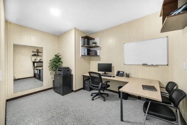 a view of a couch in a balcony