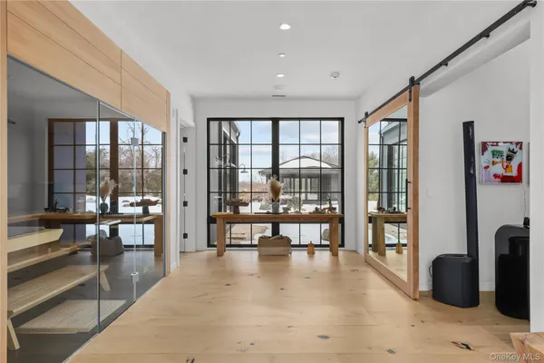 a view of entryway and hall