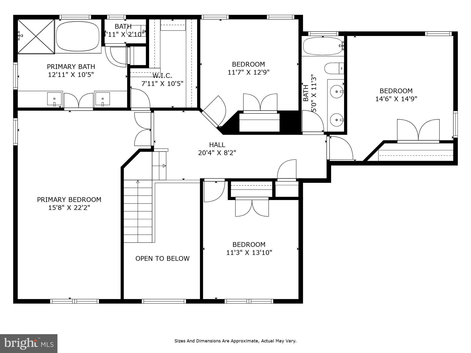 6436 Quiet Night Ride Columbia, MD 21044 - Photo 55 of 56 Upper level floor plan