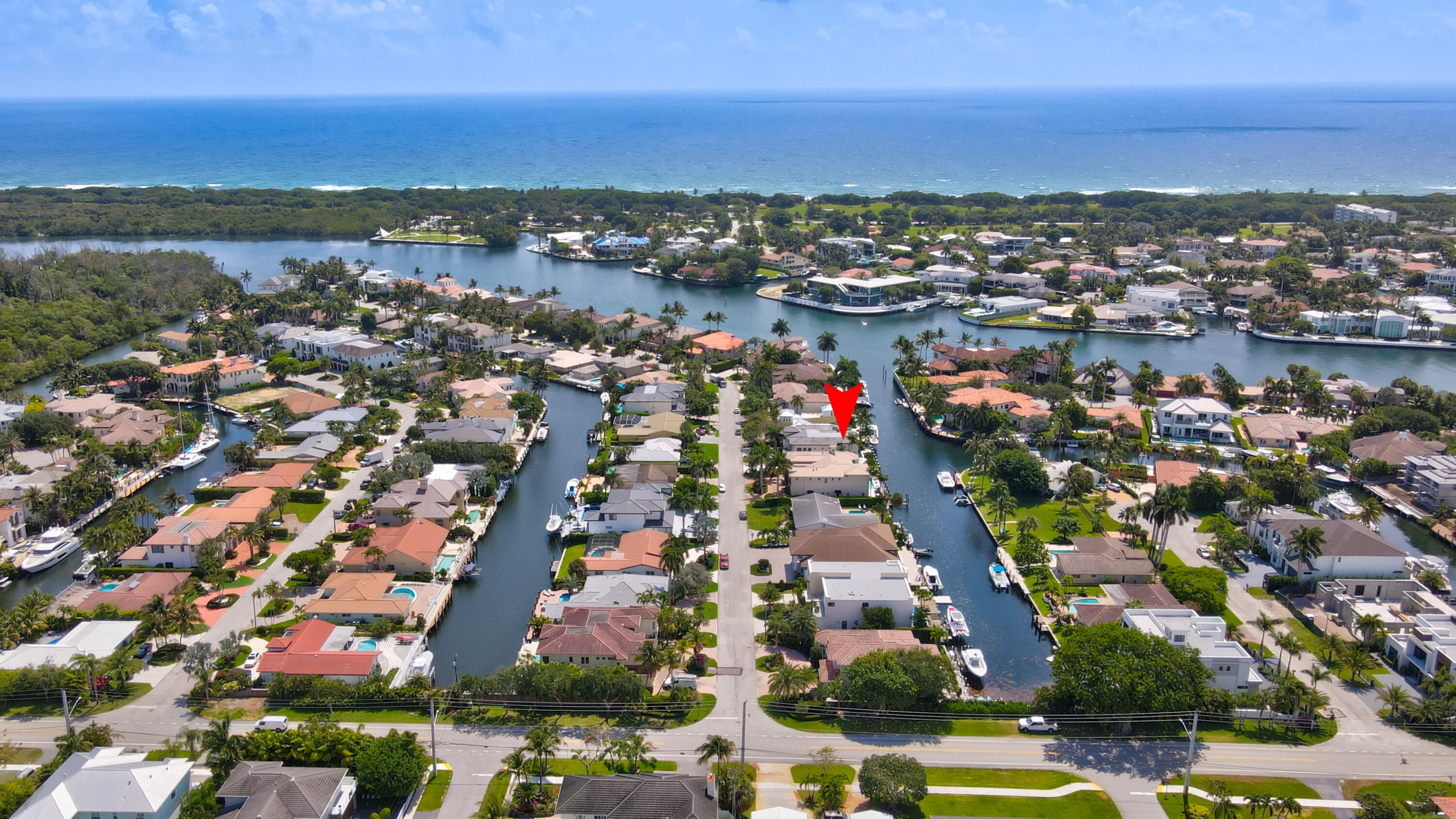 550 Golden Harbour Drive Boca Raton, FL 33432 - Photo 109 of 109 Aerial