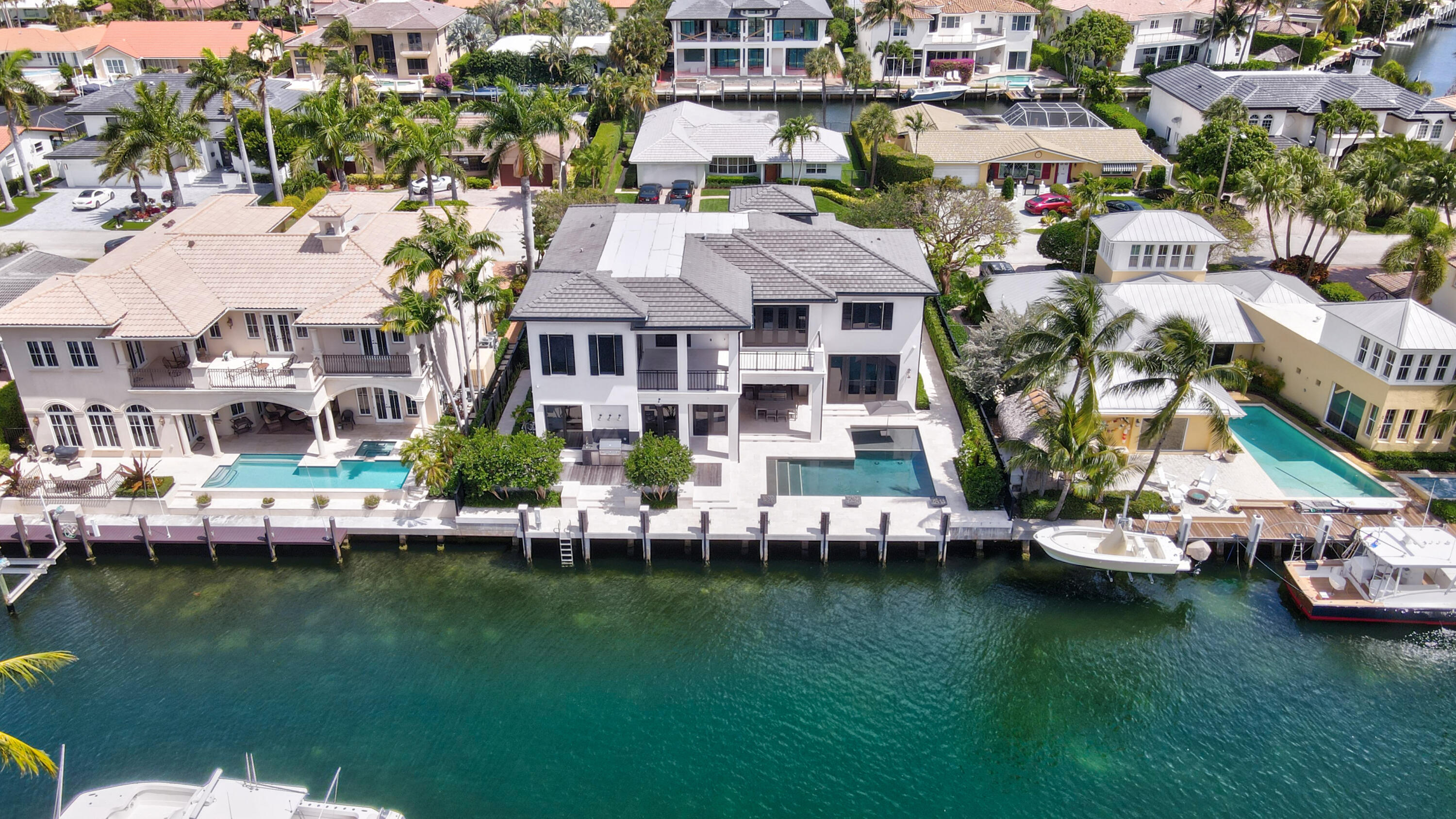 550 Golden Harbour Drive Boca Raton, FL 33432 - Photo 88 of 109 Rear - Aerial