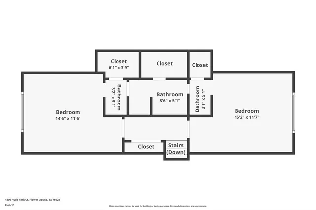 $424,990 | 1800 Hyde Park Court, Flower Mound, TX 75028