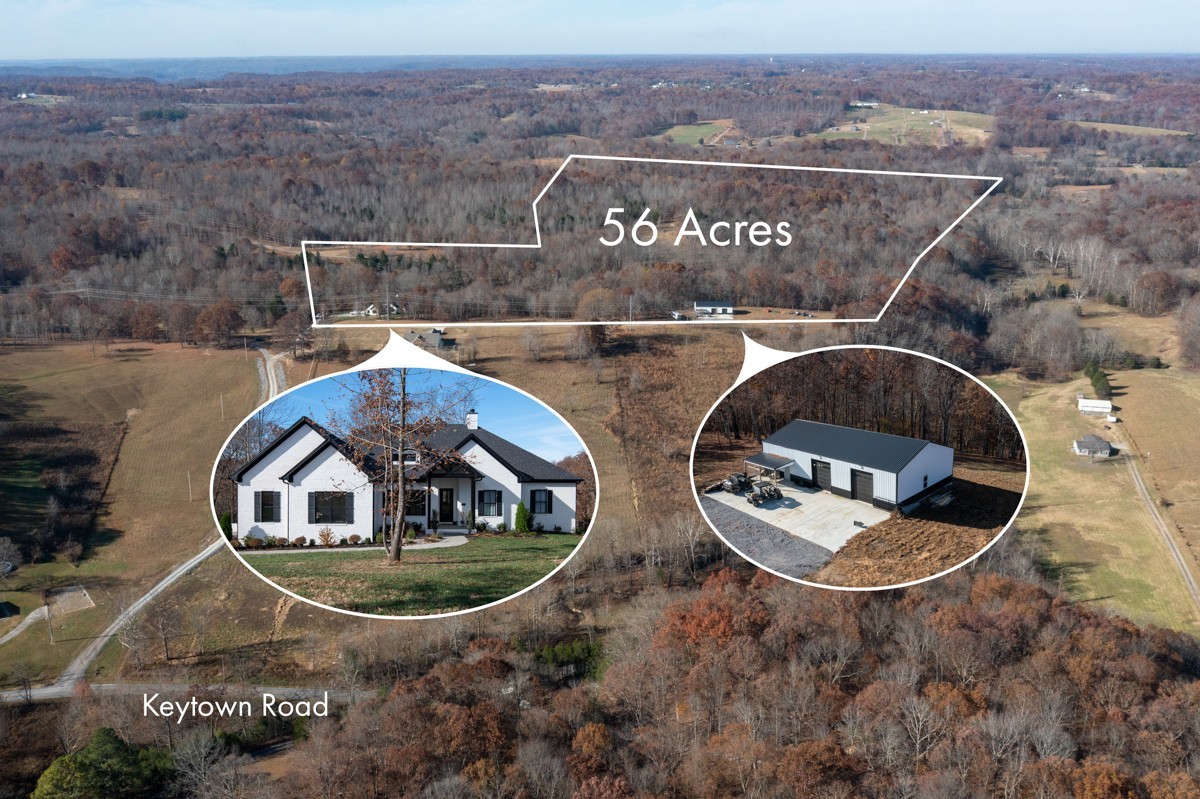 451 Keytown Road Portland, TN 37148 - Photo 1 of 70 an aerial view of a house with a yard