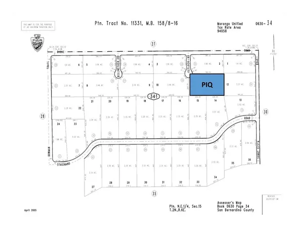 $34,800 | 900 Fetlock, Landers, CA 92285