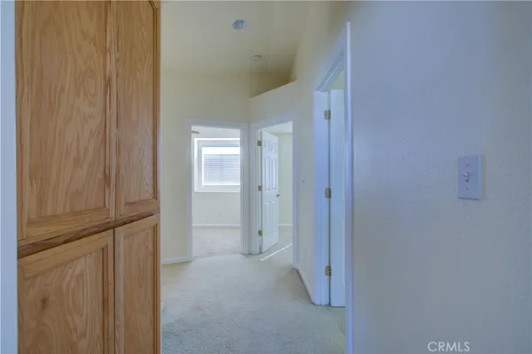 a view of closet area