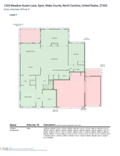 $975,000 | 1265 Meadow Queen Lane, Apex, NC 27502