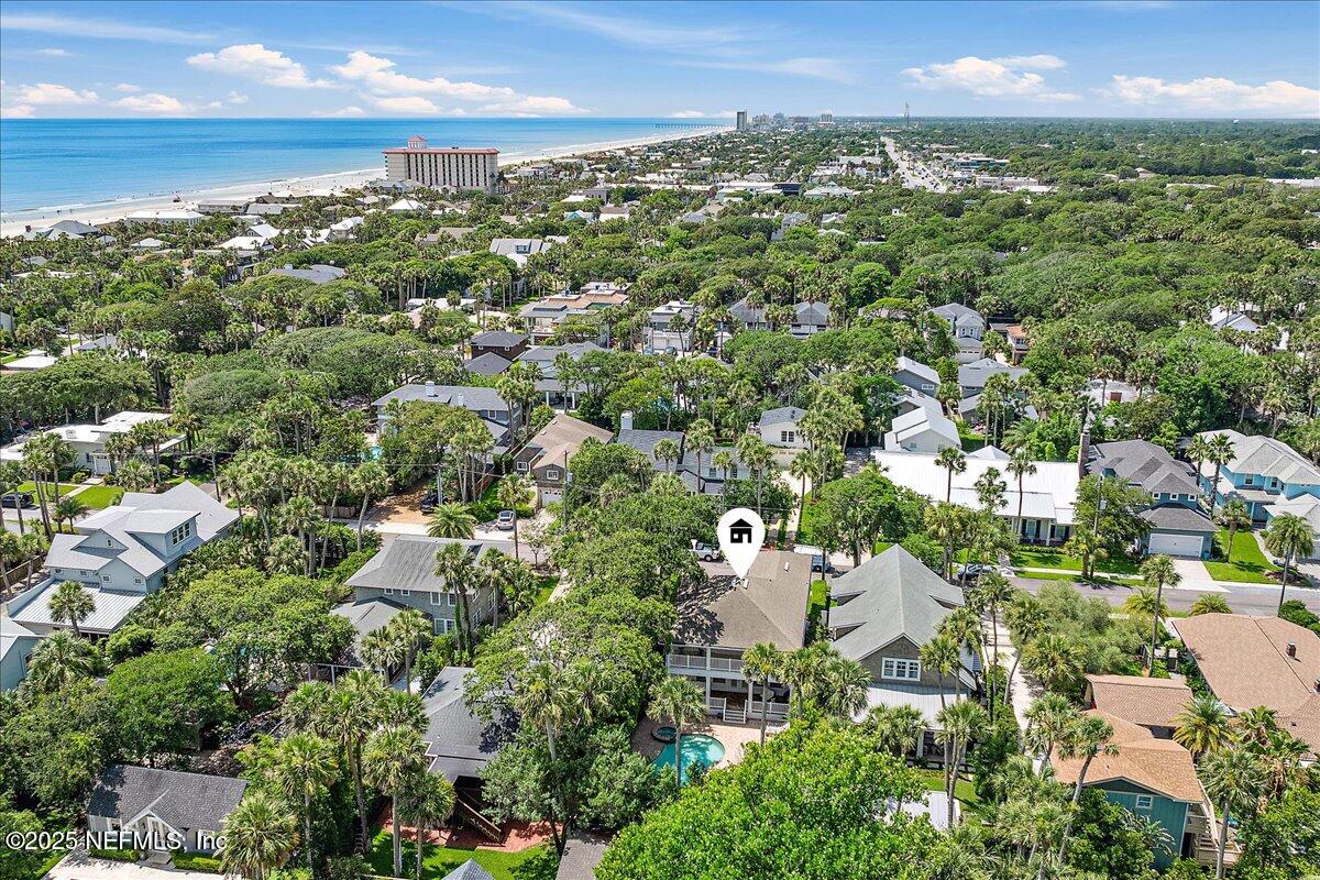 321 Fifth Street Atlantic Beach, FL 32233 - Photo 32 of 33 an aerial view of multiple house