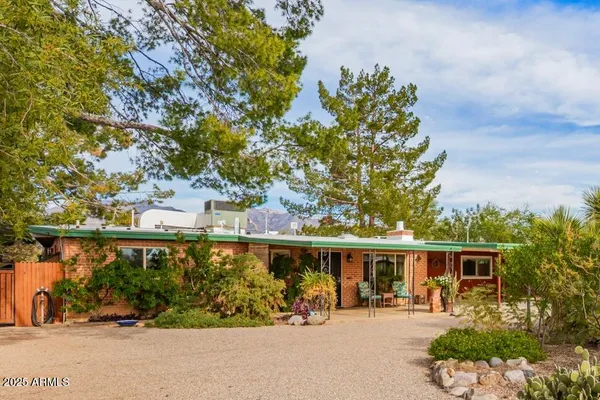 front view of a house with a porch
