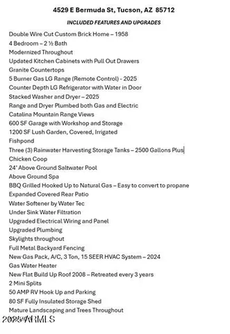 $525,000 | 4529 East Bermuda Street, Tucson, AZ 85712