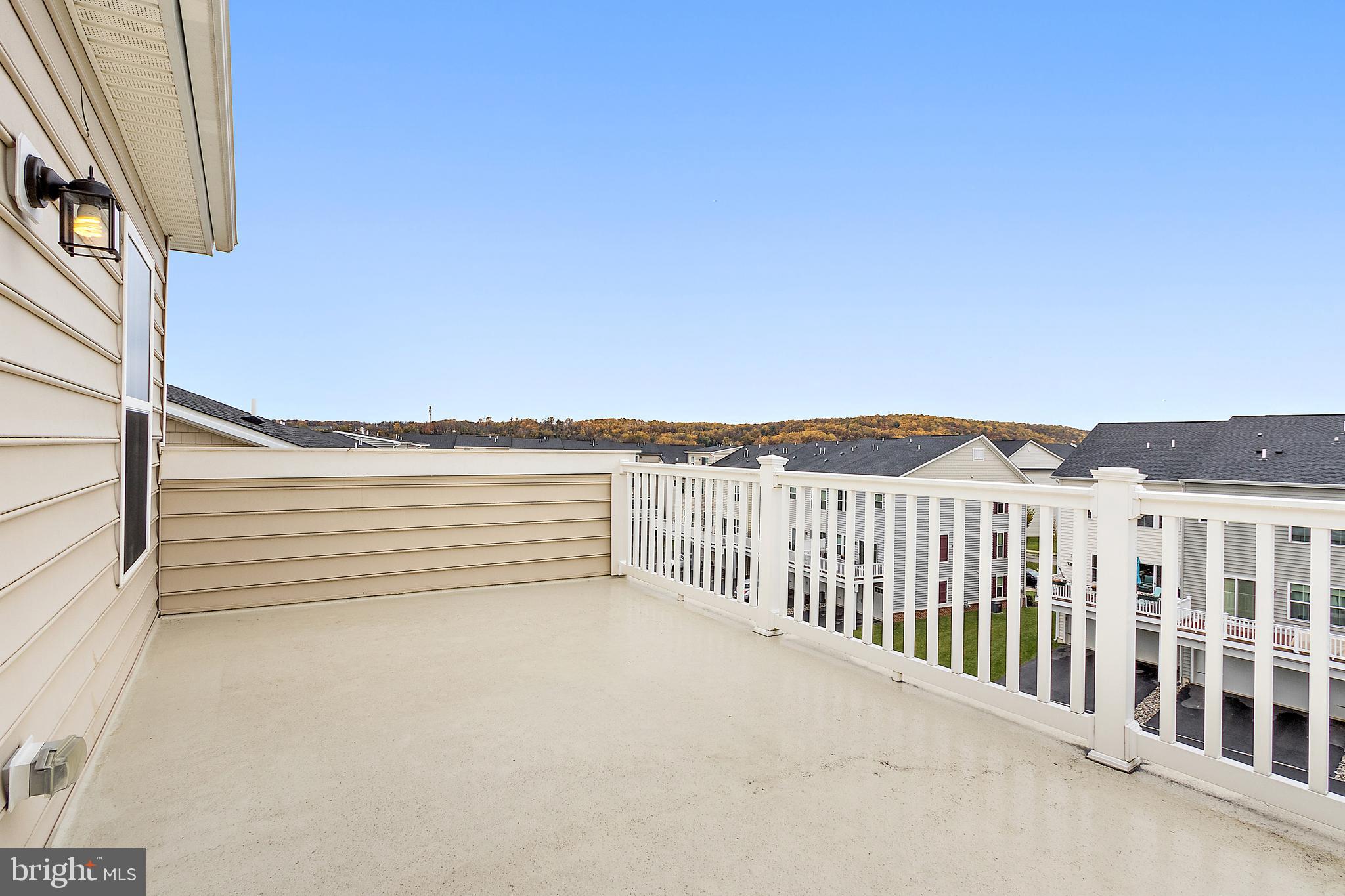 219 Quarry Point Road Malvern, PA 19355 - Photo 29 of 31 Fourth floor private deck; beautiful view!